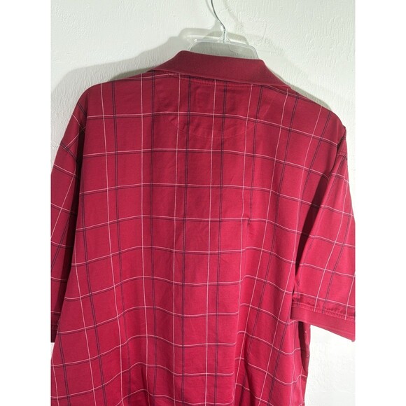 JOS A. BANK MENS LARGE LEADBETTER GOLF POLO STAY COOL TECHNOLOGY STRIPED COTTON - Picture 7 of 9